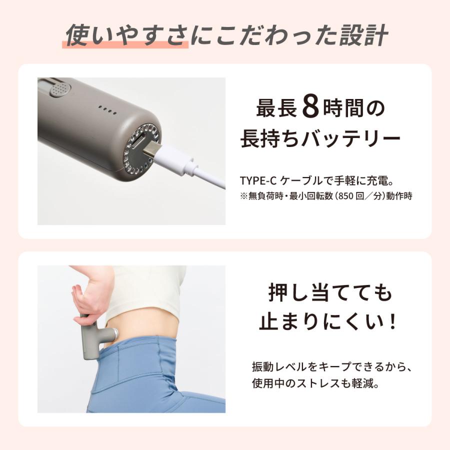 つ　さん専用　3つセット ハンディガン ドクターエア エクサガン LUXE REG-12 軽量 背中