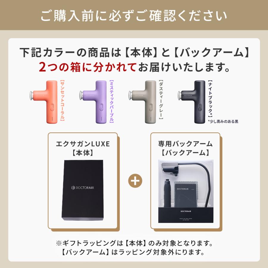 ドクターエア（DOCTORAIR） ハンディガン エクサガン LUXE REG-12 軽量