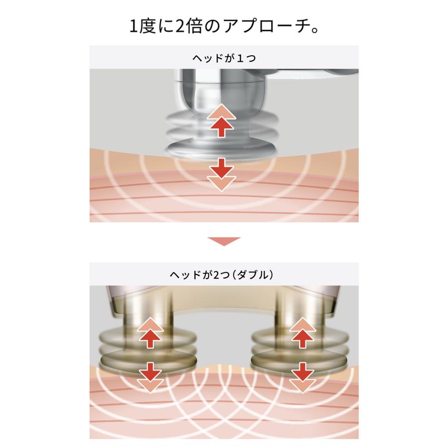 ドクターエア エクサガン ポケット ダブル REG-16 ダブルヘッド ハンディガン コンパクト 軽量 小型 ミニ | ドクターエア | 08