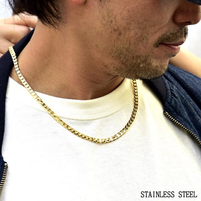 60cm 光沢ゴージャス ゴールド チェーンネックレス ステンレス メンズアクセ ペンダントネックレス 1000c764 Bodywell 通販 Yahoo ショッピング