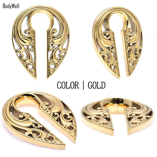 ウエイトピアス 14mm 以上〜 HOLE KYE ears weight 拡張ピアス フック 