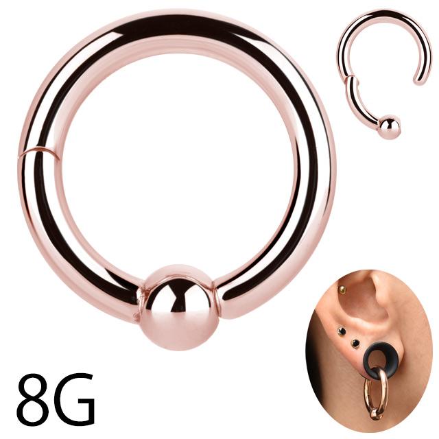 コレでボールを無くさない 8G 肌に馴染む ピンクゴールド 簡単装着 クリッカーピアス キャプティブビーズリング リングピアス ボディピアス :1000d970:BodyWell - 通販 - Yahoo!ショッピング コレでボールを無くさない 8G 肌に馴染む ピンクゴールド 簡単装着 クリッカーピアス キャプティブビーズリング リングピアス ボディピアス :1000d970:BodyWell - 通販 - Yahoo!ショッピング