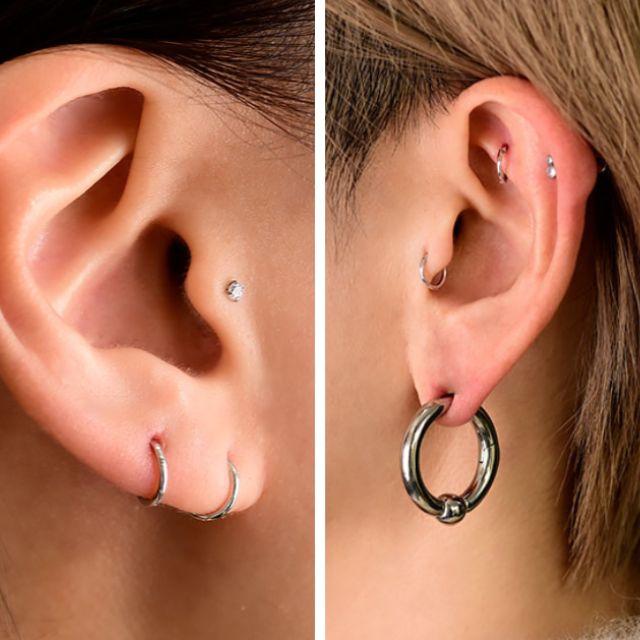 K18 18G 18金 ホワイトゴールド 内径6mm 18K 金属アレルギー対応