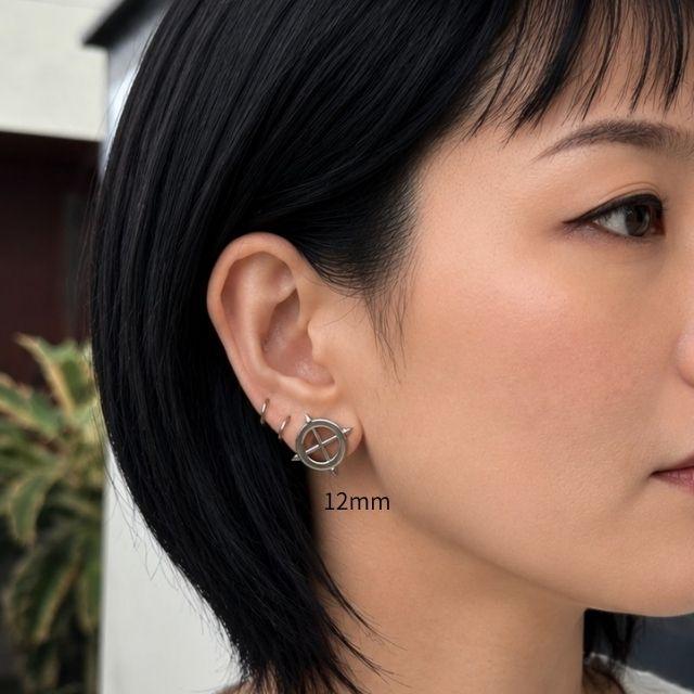 ボディピアス 14mm 16mm XPIKE ステンレスピアス 金アレ対応 つけっ