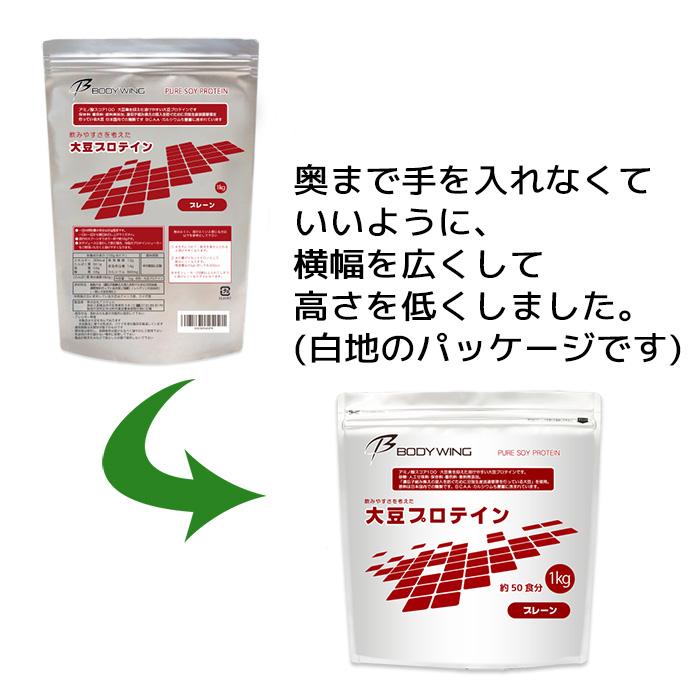 本物の 大豆プロテイン 無添加プレーン2kgセット 日本国内精製 ボディウイング