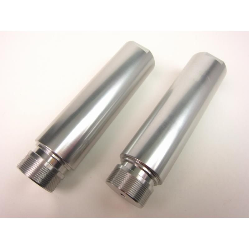 アルミ製フロントフォーク延長パイプ 100mm Ape50 100 エイプ : バグ