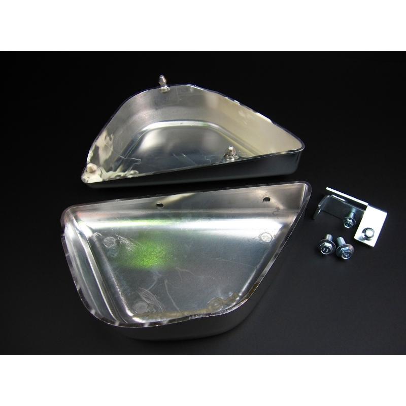4Lモンキー用サイドカバー 左右セット メッキ : バグモーターサイクル