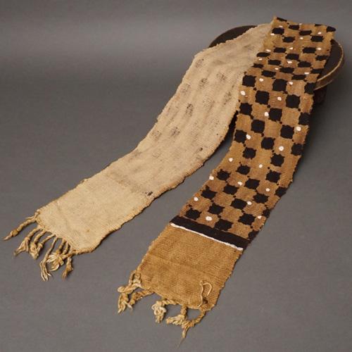 アフリカ マリ ボゴラン 帯 No.154 泥染め コットン 飾り布 アフリカ布