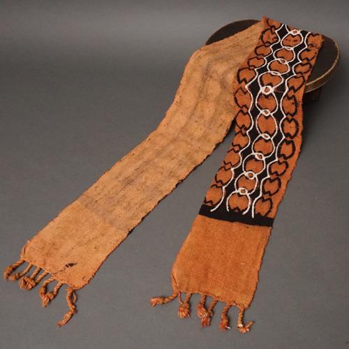 アフリカ マリ ボゴラン 帯 No.161 泥染め コットン 飾り布 アフリカ布