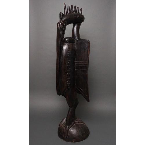 週末大特価！セヌフォ族カラオサイチョウコートジボワールアフリカ