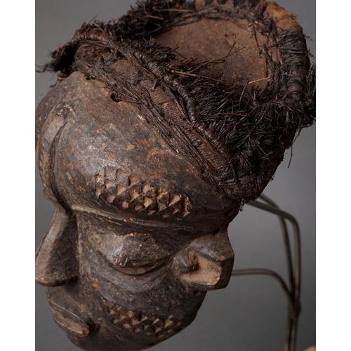 アフリカ コンゴ ペンデ族 マスク 仮面 No.179 木彫り アフリカン 