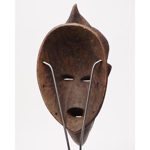 アフリカ コートジボワール グロ族 マスク 仮面 No.366 木彫り 