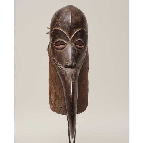 商舗 アフリカ コートジボワール ダン族 彫刻 ゲ・ゴン 木彫り マスク