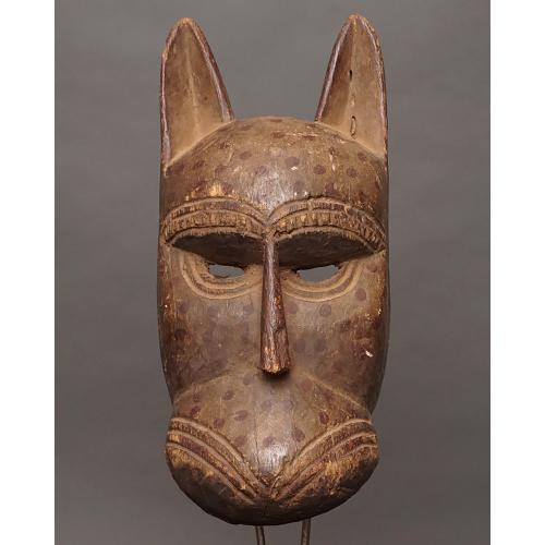アフリカ マリ共和国 ドゴン族 マスク 仮面 No.472 木彫り アフリカン
