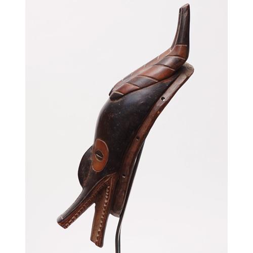 アフリカ コートジボワール グロ族 ザンブレ マスク 仮面 No.370