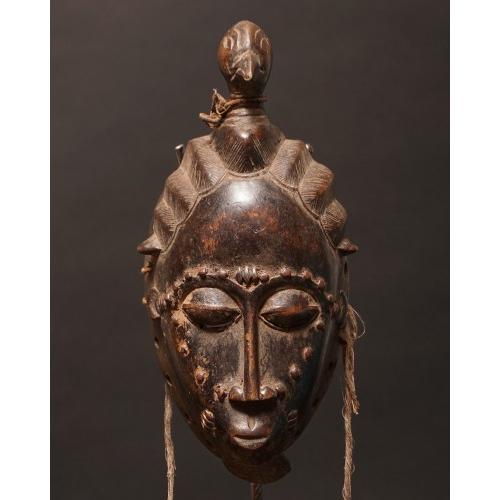 アフリカ コートジボワール バウレ マスク 仮面 No 81 木彫り アフリカンアート 彫刻 バウレ族 Mask81 ボゴランマーケット 通販 Yahoo ショッピング
