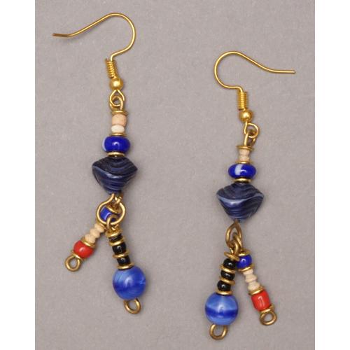 アフリカ ケニア アフリカン ビーズ ピアス No,950-36 アクセサリー 