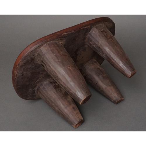 アフリカ コートジボワール セヌフォ族 スツール Lサイズ 椅子