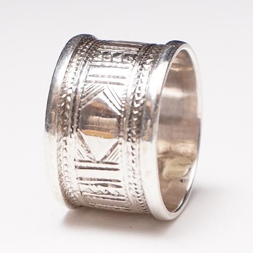 Touareg Silverトゥアレグシルバー　指輪　リング　アフリカ　マリ アフリカ マリ トゥアレグ シルバー リング 14号 指輪 No.2 トアレグ