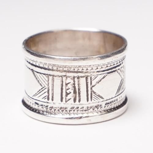 Touareg Silverトゥアレグシルバー　指輪　リング　アフリカ　マリ Touareg Silver（トゥアレグ シルバー） ring 10（seven days ）