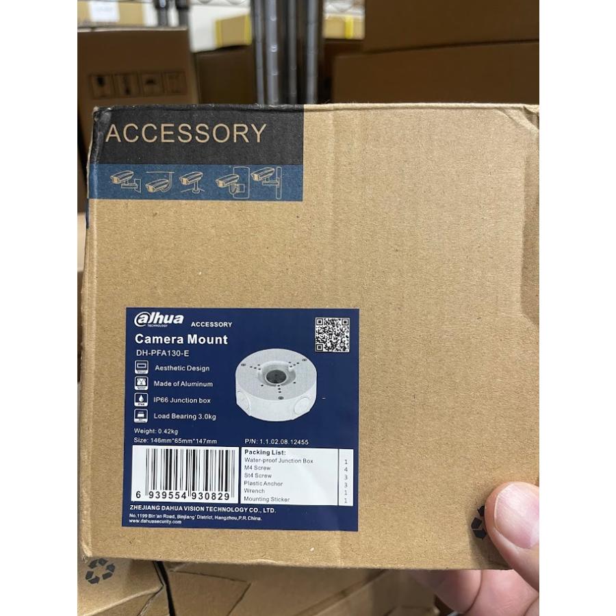 ジャンクションボックス PFA130-E Dahua 防犯カメラ用 取付ボックス