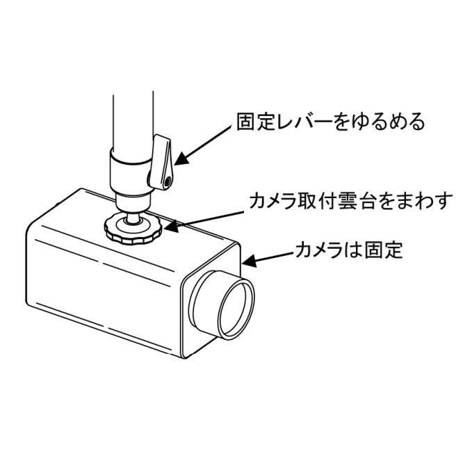 トキナー 防犯カメラ監視カメラ取り付け金具（フィクサー） WH-31L