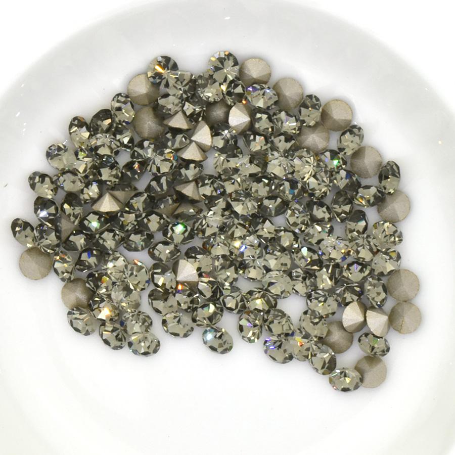 Vカット プレシオサ PP21 ブラックダイヤ F MAXIMA チャトン マキシマ