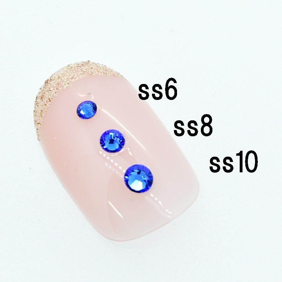 フラットバック viva12 プレシオサ ss6 ペリドット F クリスタル