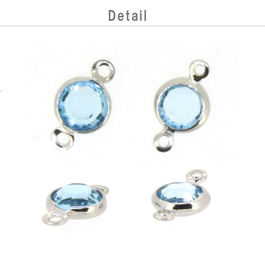 スワロフスキー シャネルストーン 両カン 全21色 2個 SS17-2 SWAROVSKI