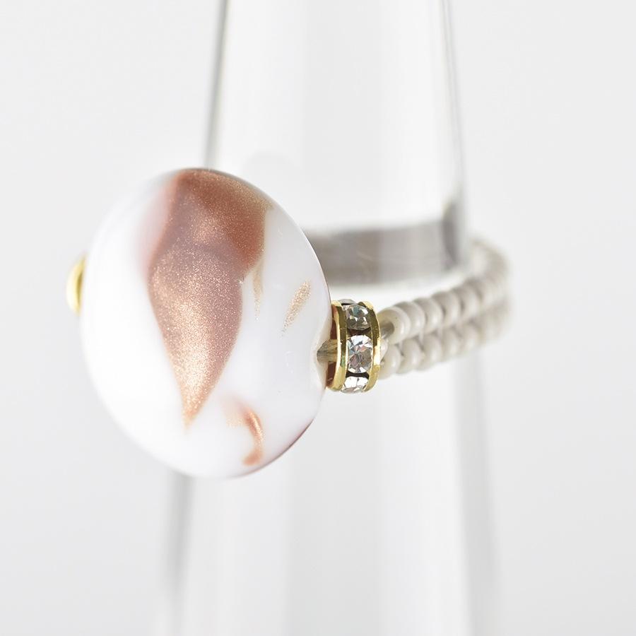 チェコビーズのひと粒チャームハンドメイドアクセサリーパーツ