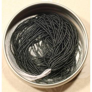 チェコビーズ ロカイル極小16/0糸通し ブラックダイヤ １袋250ｇ パーツ アクセサリー ハンドメイド 手芸 手作り 素材