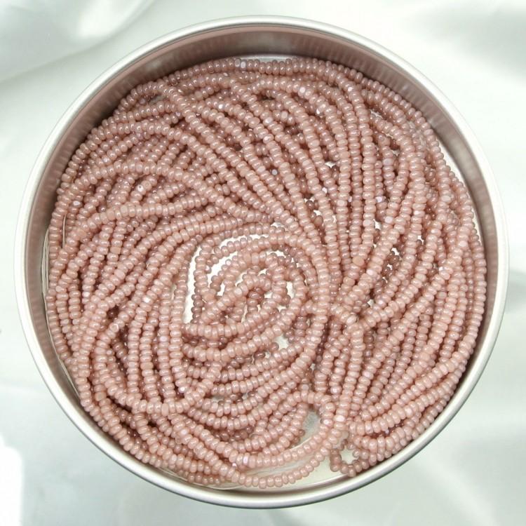 【期間限定SALE】チェコビーズ シャルロットビーズ 13/0 約1.7mm 糸通し オパックピンクスフィンクス 1袋(500ｇ) アクセサリー ハンドメイド 手芸 素材