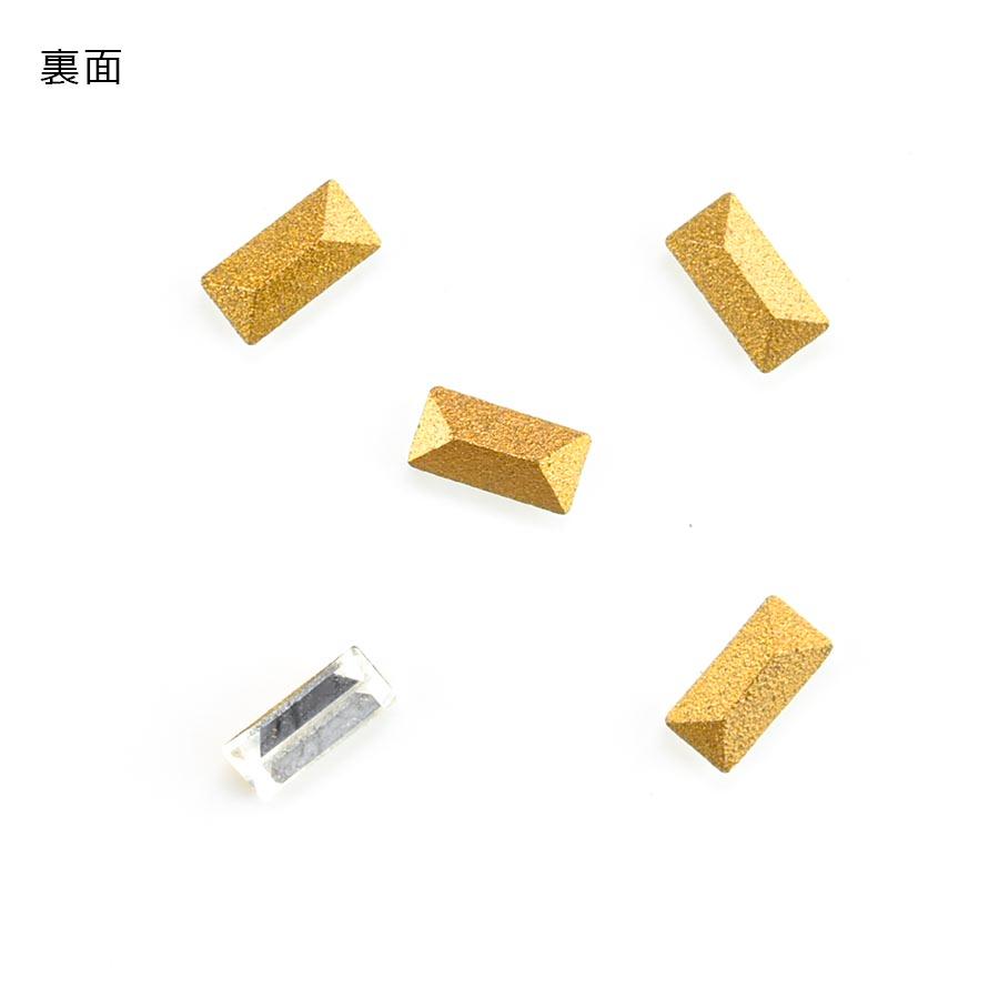 スワロフスキー 6個 #4501 ゴールドフォイル ヴィンテージ クリスタル 