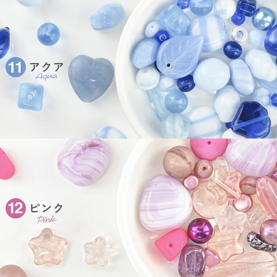 ビーズ チェコビーズ ガラスビーズアクセサリー チェコビーズ