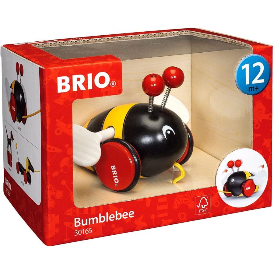BRIO (ブリオ) プルトイ バンブルビー 木製 おもちゃ 30165 並行輸入品｜bohemian｜03