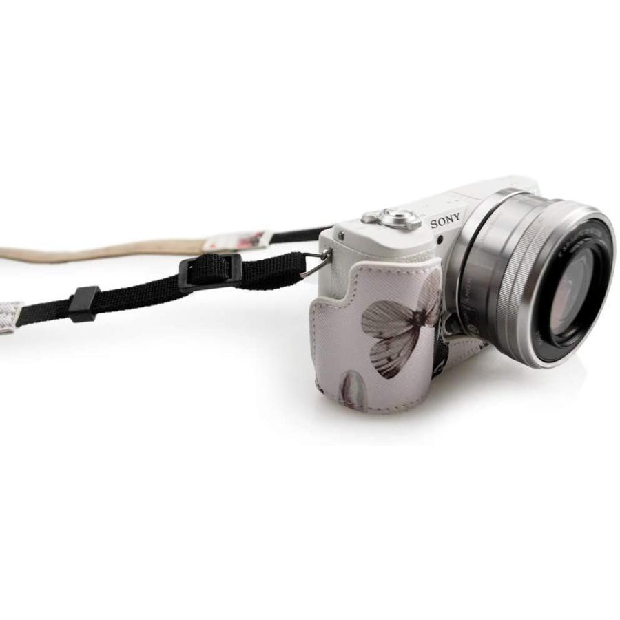 Kinokoo Sony ソニー ミラーレス一眼 A5000 A5100 A6000 A6300 Nex 6 専用カメラケース カメラ
