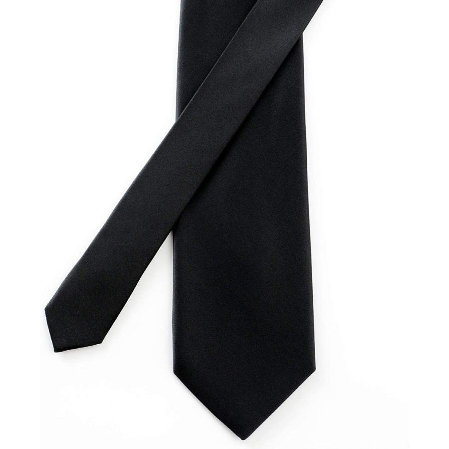 【良品】　ヨウジヤマモト　ネクタイ　シルク　ソリッド　無地　ブラック　日本製 良品】 ヨウジヤマモト ネクタイ シルク ソリッド 無地 ブラック 日本