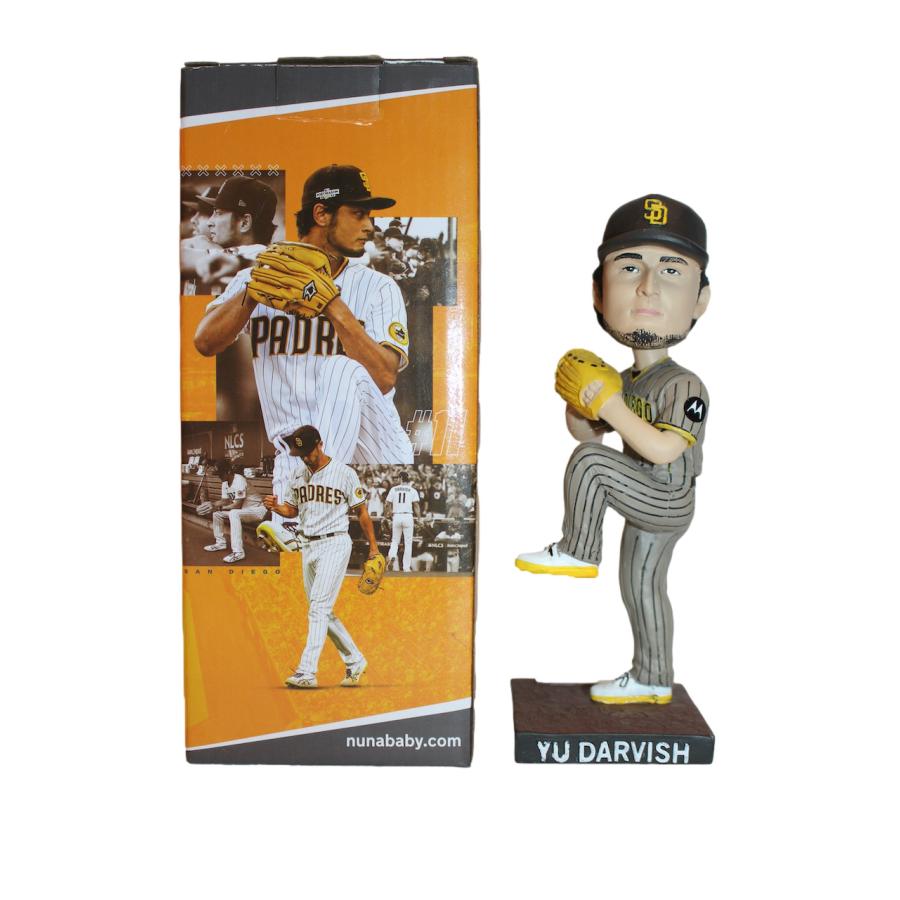 【最安値】ダルビッシュ有 ボブルヘッド サンディエゴ・パドレス 新品] ダルビッシュ有 選手 フィギュア ボブルヘッド サンディエゴ