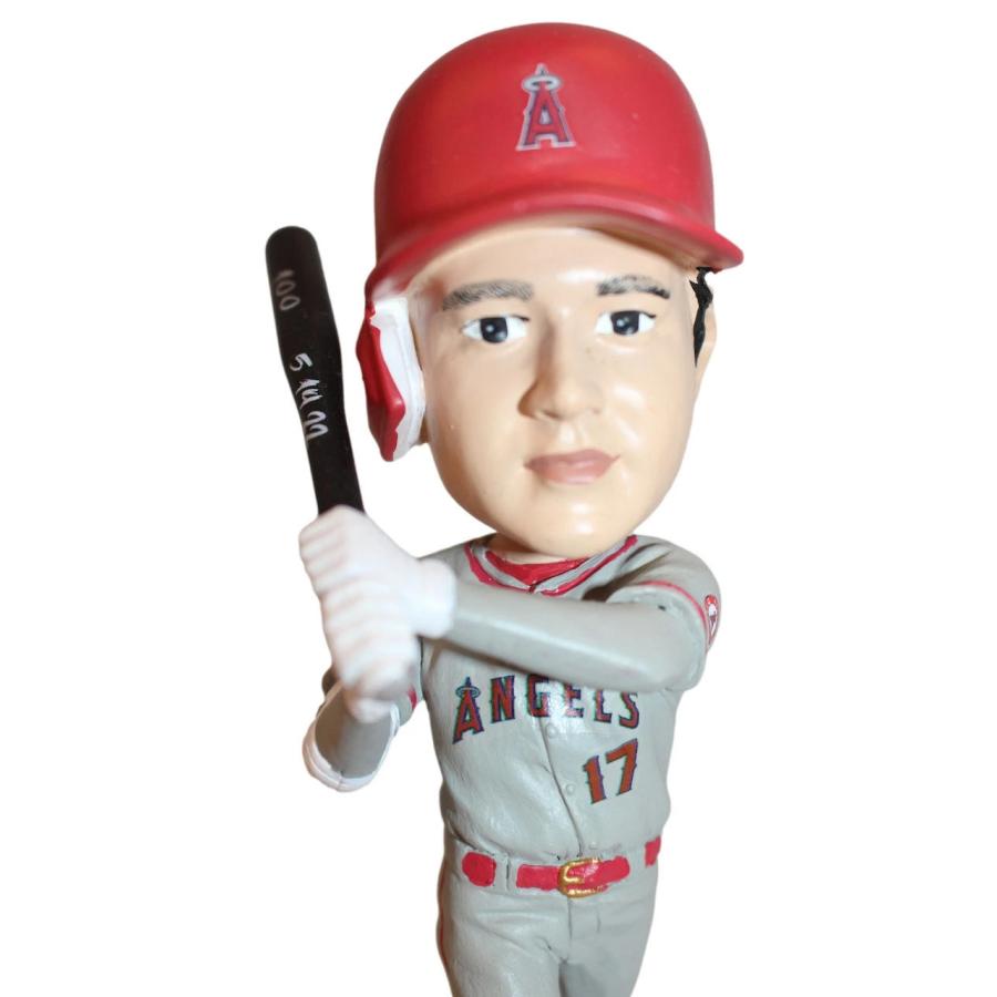 大谷翔平選手 カスタムペイント　ボブルヘッド　エンゼルス　2021 MVP 記念 新品]大谷翔平選手 フィギュア カスタムペイント ボブルヘッド