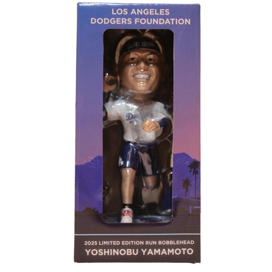 新品] 山本由伸ボブルヘッド ジャベリン（槍） 9/27 ドジャー