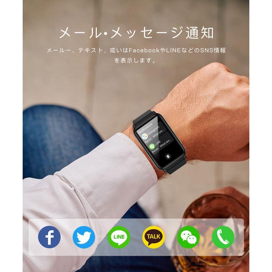 スマートウォッチ 通話機能 血圧 血糖値 血中酸素 心拍数 日本製センサー 日本語 iphone android 1.57インチ 歩数 着信通知 健康管理 睡眠検測 最新2024｜bokai-store｜11
