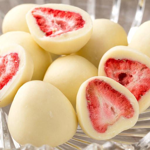 チョコレート スイーツ イチゴまるごとチョコレート 30個入 送料無料 訳あり トリュフ フリーズドライ 苺 いちご ショコラ ポイント消化 チョコ 予約販売 A ぼくの玉手箱屋ー 通販 Yahoo ショッピング