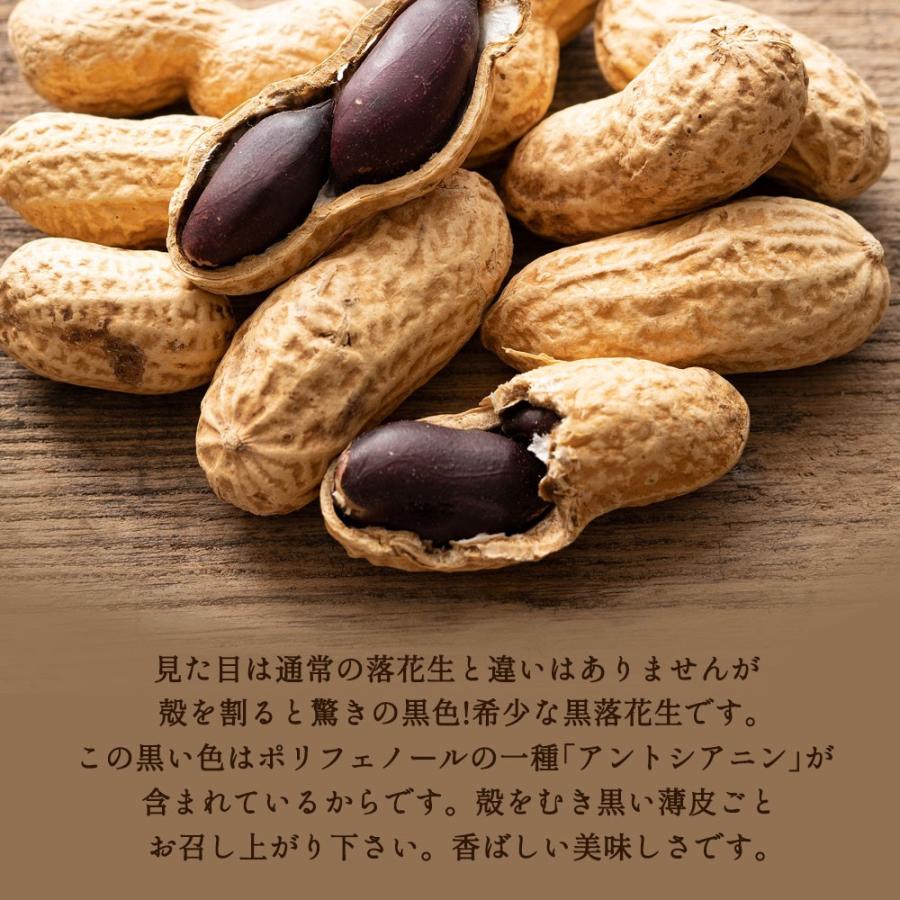 落花生 天日干し 黒落花生 400g 殻つき落花生 おつまみ おやつ 黒 ピーナッツ 落花生 グルメ 送料無料 H ぼくの玉手箱屋ー 通販 Yahoo ショッピング