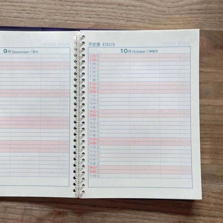 数量限定 スケジュール帳 ダイアリー 手帳 バインダー型 執務記録 大人 22 おしゃれ B5 日記 送料無料 Heartlandgolfpark Com
