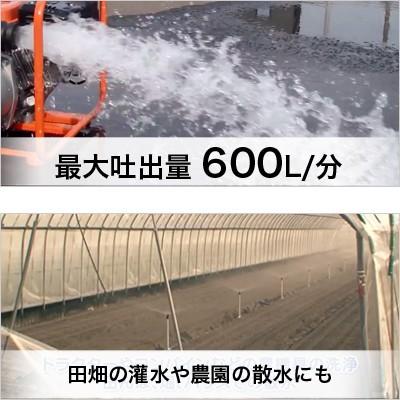 エンジンポンプ　2インチ　ハイデルスポンプ　50　4サイクル　ポンプ　mm　KH-50G　吐出口径　工進　KOSHIN　コーシン