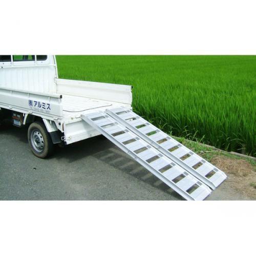 アルミブリッジ アルミス ABS-210-40-1.2 最大積載荷重1.2t 軽量 高強度 積み下ろし 2本セット ALUMISの画像