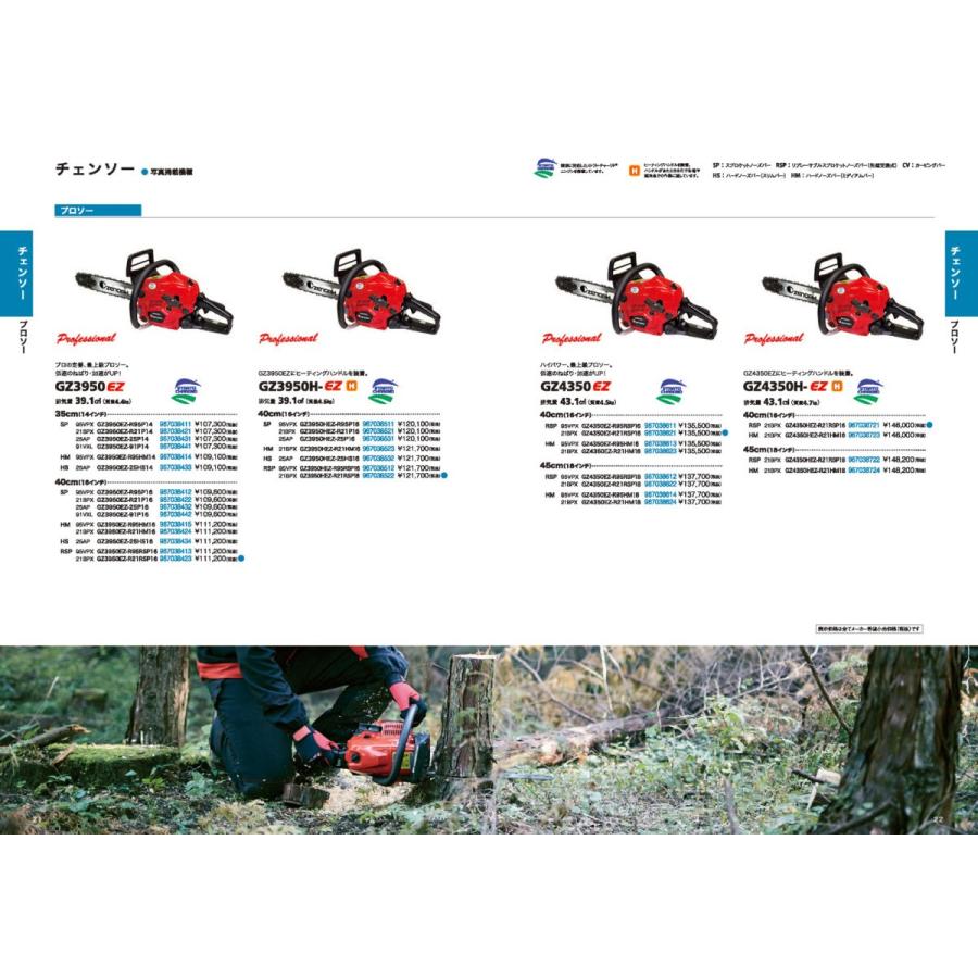ハスクバーナ（Husqvarna） ゼノア チェーンソー エンジン式 GZ4350EZ