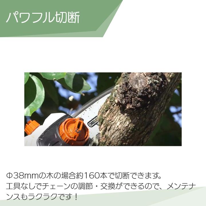工進（KOSHIN） 18V 充電式 高枝用 ポールチェンソー SPS-180TN