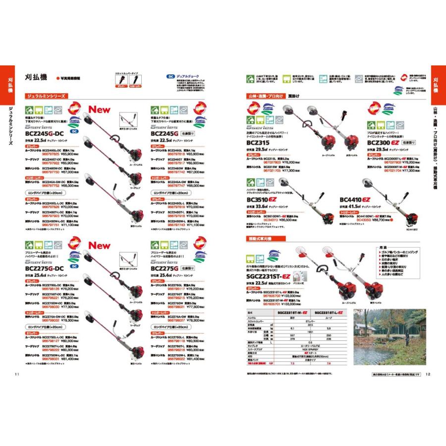 ゼノア　草刈機　エンジン式　BCZ315L　草刈機　草刈り機　30cc　ZENOAH　エンジン　肩掛け式　967027803　ループハンドル