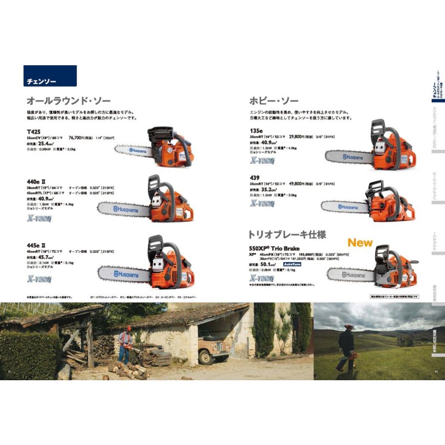 公式激安 チェンソー エンジン式 ハスクバーナ 排気量40.9cc リアハンドル 440e II 15RT H25 21BPXと同等 4.4kg ガイドバー38cm 15インチ 970560155